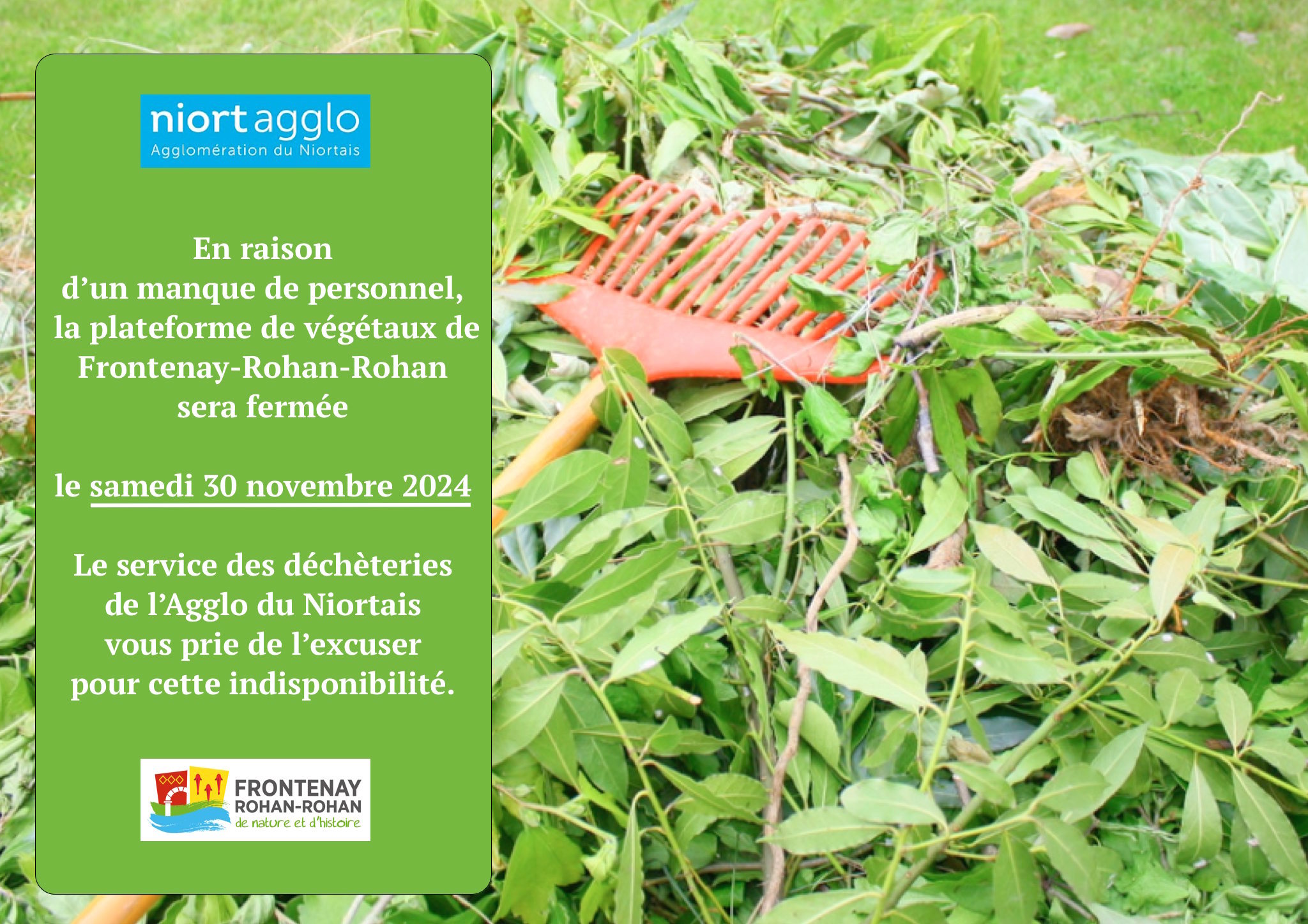 Déchetterie 30 novembre