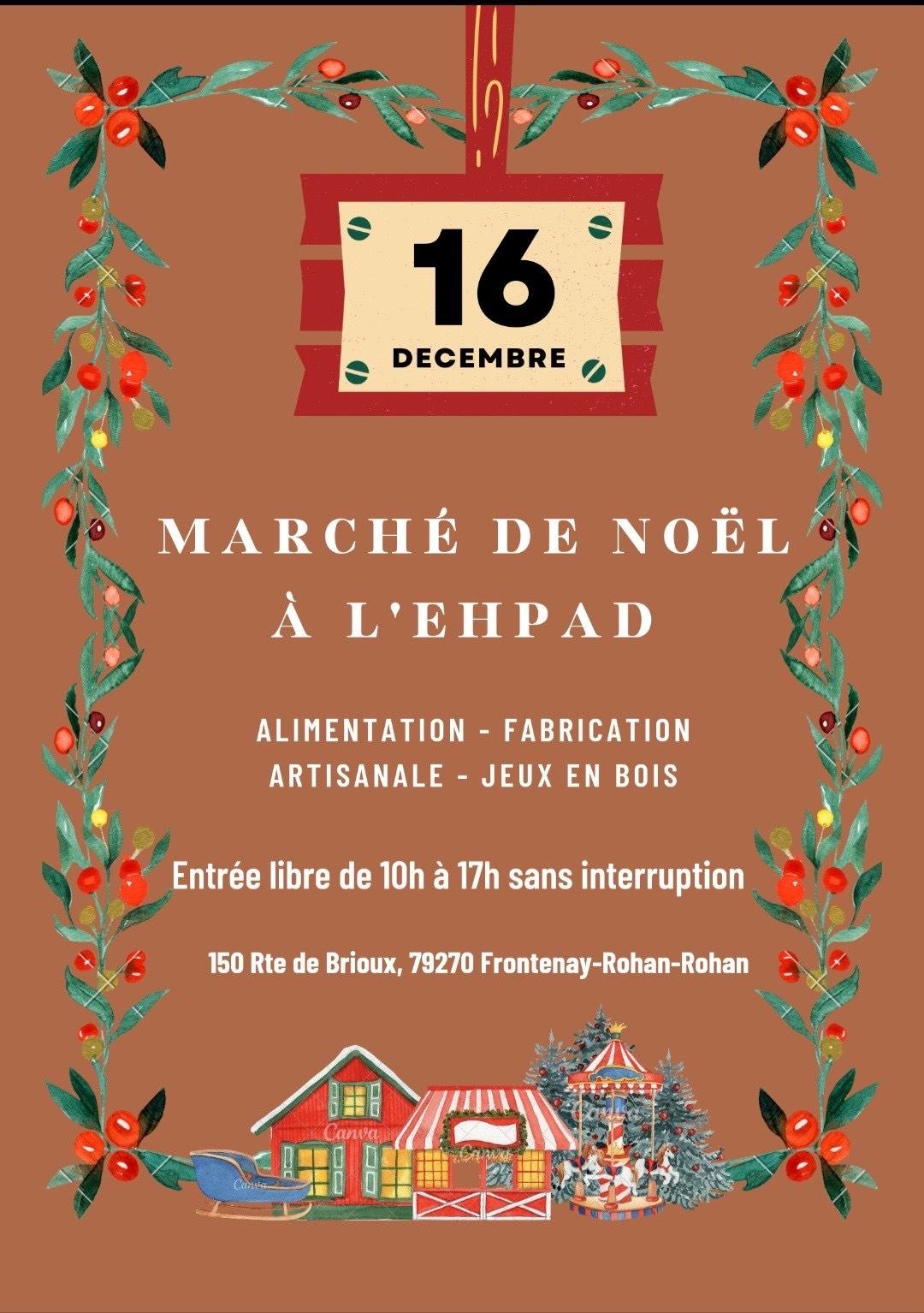 Marché de Noël Ehpad