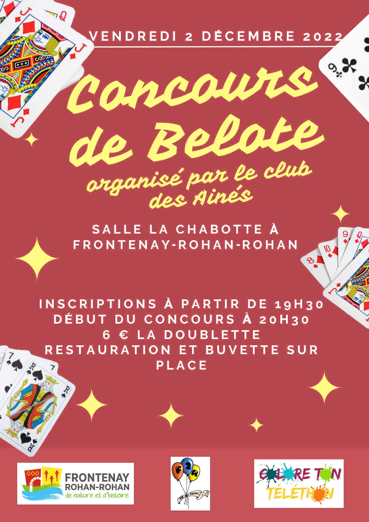 Téléthon Concours de Belote
