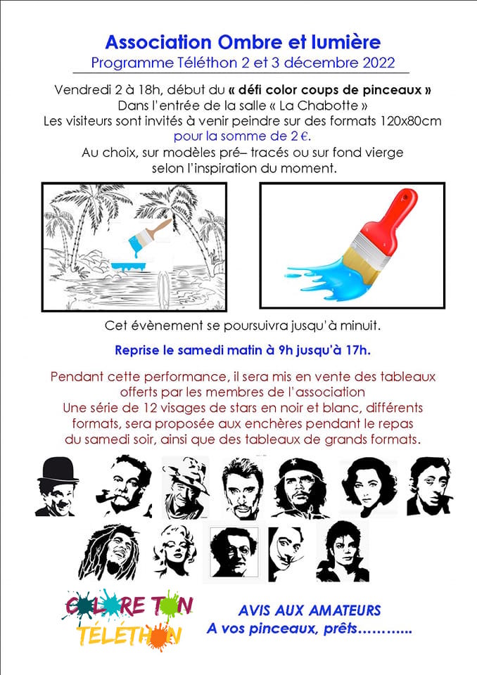 Téléthon Ombre et Lumière