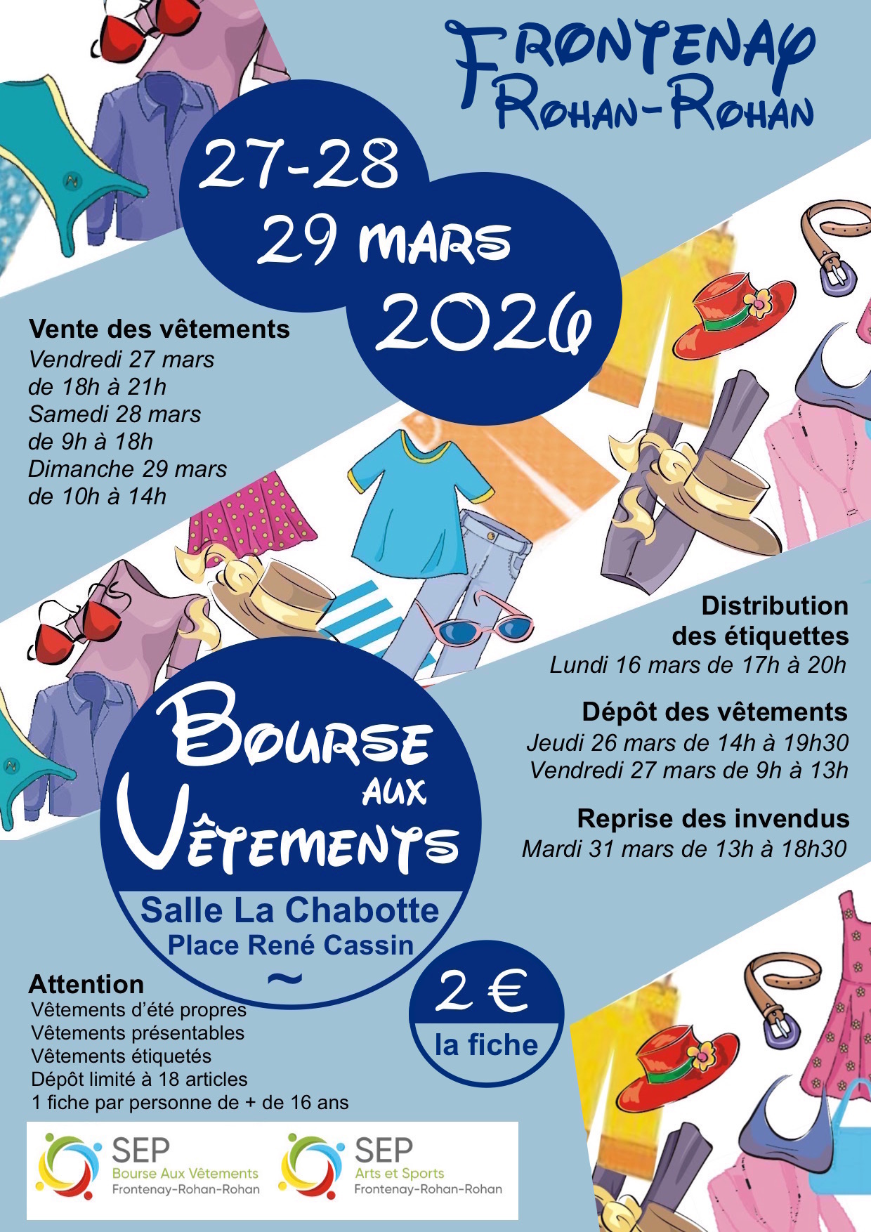 bourse aux vêtements