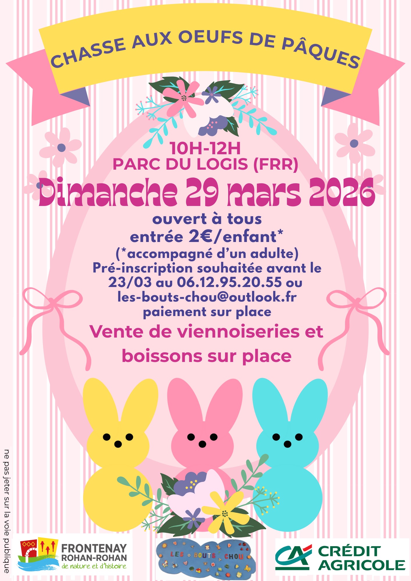 flyer pâques 2026